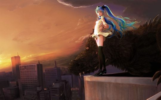 คนรัก Vocaloid (Wallpaper)
