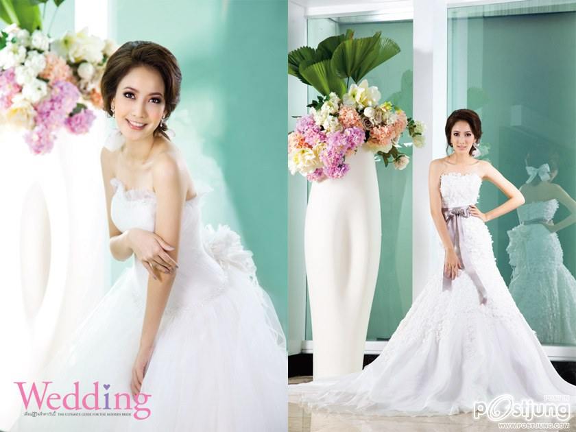 สาวๆ ในชุดเจ้าสาวค่ะ