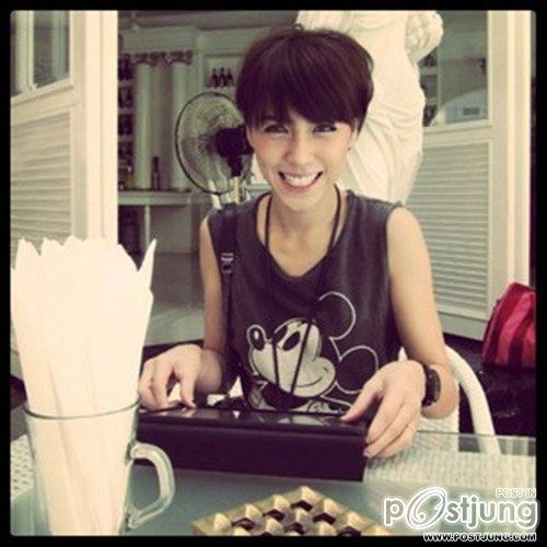 พี่แอปเปิ้ลไฮโซสาวชาวลาว แฟนพี่ฟลุ๊คc-quint จ้าาา