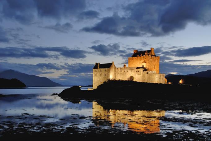 Eilean Donan กับบรรยากาศสลัวๆ