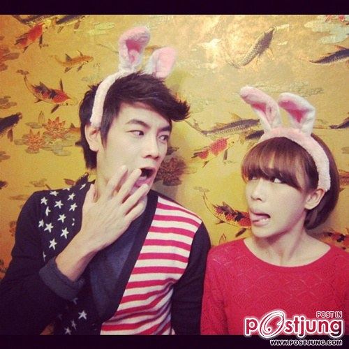 คู่รักหนุ่มไทย แม่สาวลาว พีฟลุ๊ค and พี่แอปเปิ้ล
