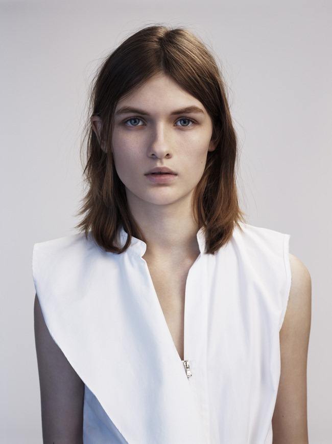 VOGUE UK: LARA MULLEN IN "THE WHITE ALBUM" BY PHOTOGRAPHER JOSH OLINS