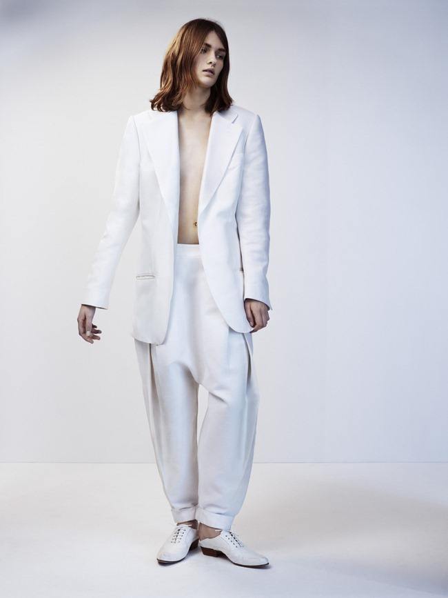 VOGUE UK: LARA MULLEN IN "THE WHITE ALBUM" BY PHOTOGRAPHER JOSH OLINS
