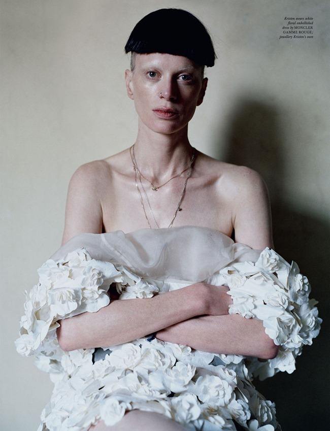 LOVE MAGAZINE: KRISTEN MCMENAMY IN "THE ORIGIN OF MONSTERS" BY PHOTOGRAPHER TIM WALKER