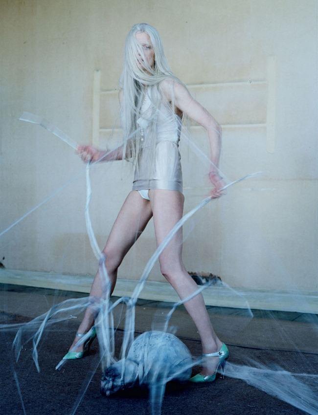LOVE MAGAZINE: KRISTEN MCMENAMY IN "THE ORIGIN OF MONSTERS" BY PHOTOGRAPHER TIM WALKER