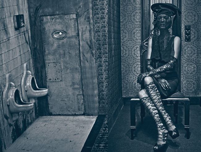 W MAGAZINE: KATE MOSS IN "GOOD KATE, BAD KATE" BY PHOTOGRAPHER STEVEN KLEIN