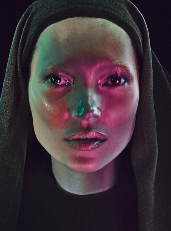 W MAGAZINE: KATE MOSS IN "GOOD KATE, BAD KATE" BY PHOTOGRAPHER STEVEN KLEIN