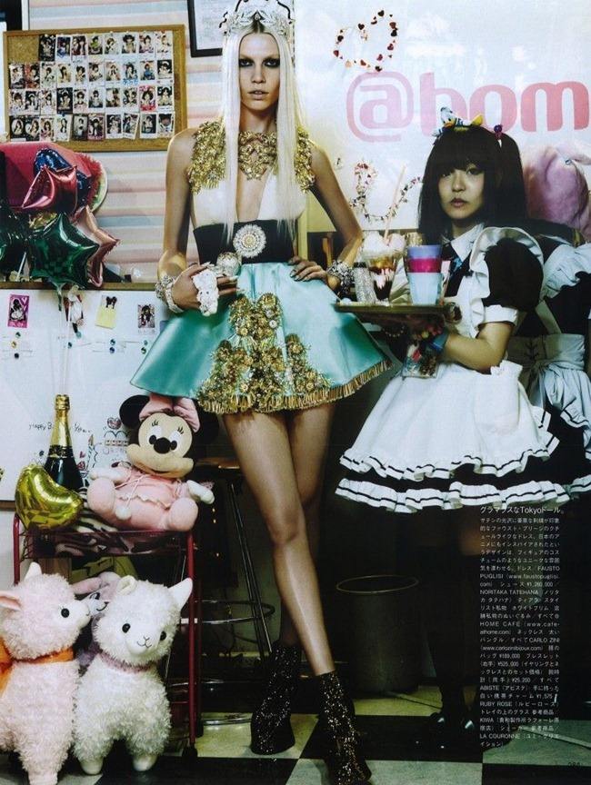 VOGUE JAPAN: ALINE WEBER IN "THE GIRL WHO ROCKS THE PLANET" BY PHOTOGRAPHER GIAMPAOLO SGURA
