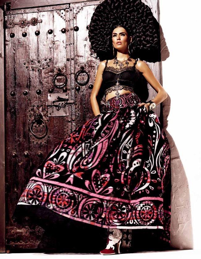 VOGUE JAPAN: BIANCA BALTI IN "KISS OF THE MATADOR" BY PHOTOGRAPHER GIAMPAOLO SGURA