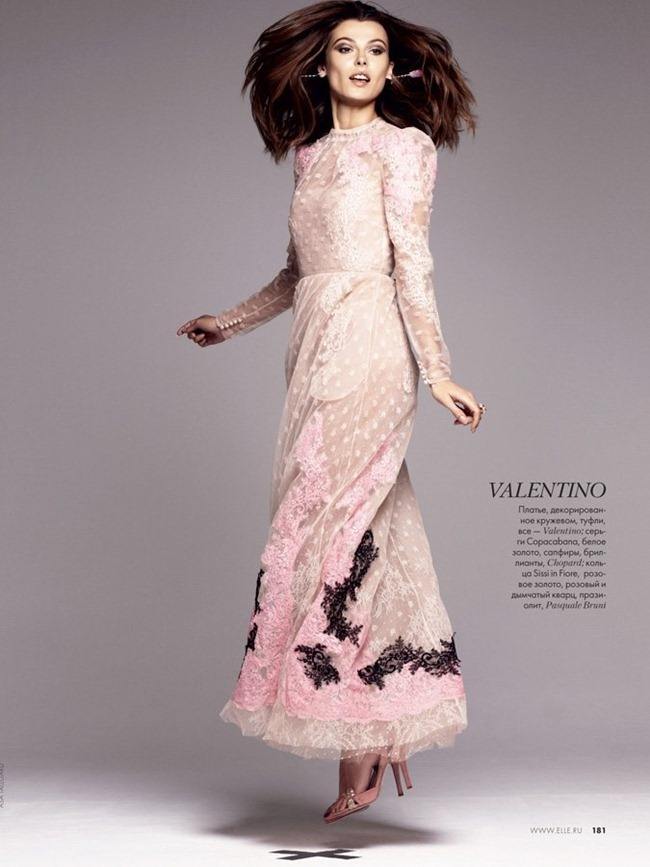 ELLE RUSSIA: AURELIE CLAUDEL BY PHOTOGRAPHER ASA TALLGARD