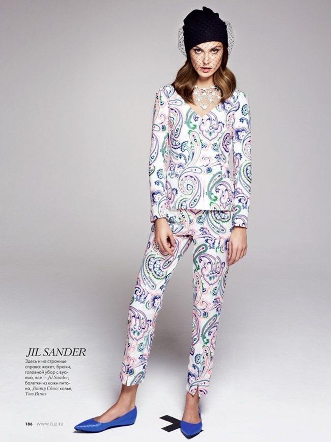 ELLE RUSSIA: AURELIE CLAUDEL BY PHOTOGRAPHER ASA TALLGARD