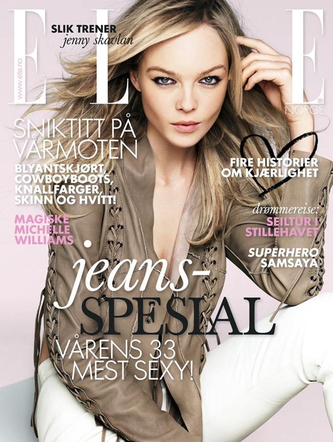 ELLE NORWAY: SIRI TOLLEROD BY PHOTOGRAPHER ASA TALLGARD
