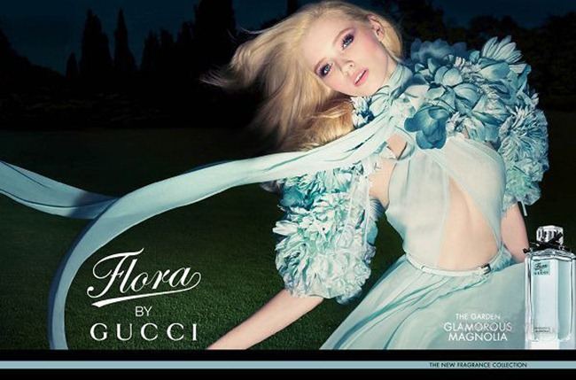 CAMPAIGN: ABBEY LEE KERSHAW FOR FLORA BY GUCCI SPRING 2012 BY PHOTOGRAPHER S&Oslash;LVE SUNDSB&Oslash;