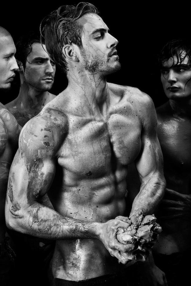 MASCULINE DOSAGE: WET MEN BY PHOTOGRAPHER FRAN&Ccedil;OIS ROUSSEAU