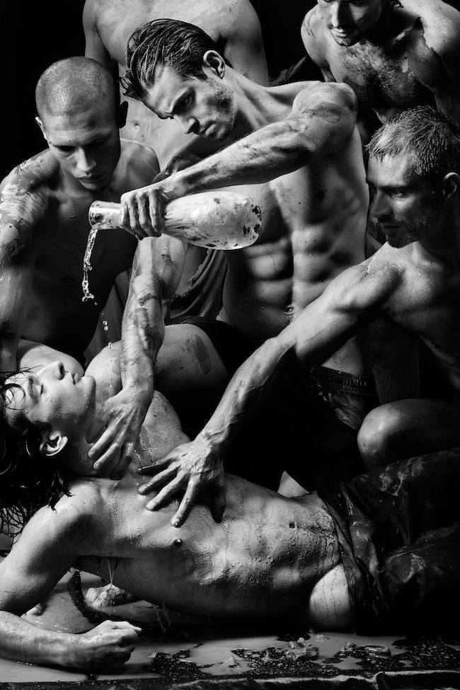 MASCULINE DOSAGE: WET MEN BY PHOTOGRAPHER FRAN&Ccedil;OIS ROUSSEAU