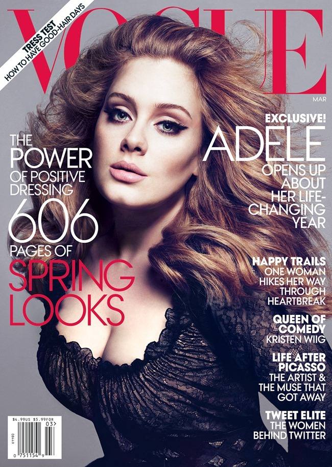 VOGUE MAGAZINE: ADELE BY PHOTOGRAPHERS MERT & MARCUS