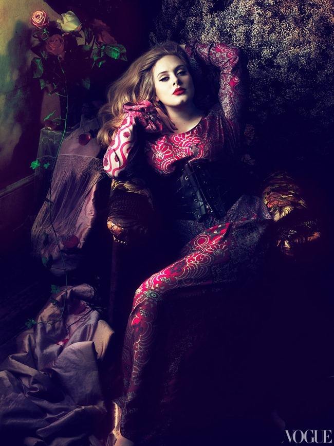 VOGUE MAGAZINE: ADELE BY PHOTOGRAPHERS MERT & MARCUS