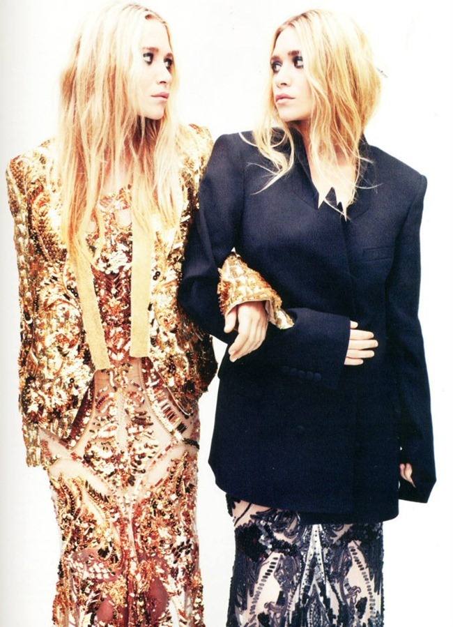 ELLE UK: MARY-KATE & ASHLEY OLSEN IN "ONE VISION" BY PHOTOGRAPHER ALEXEI HAY