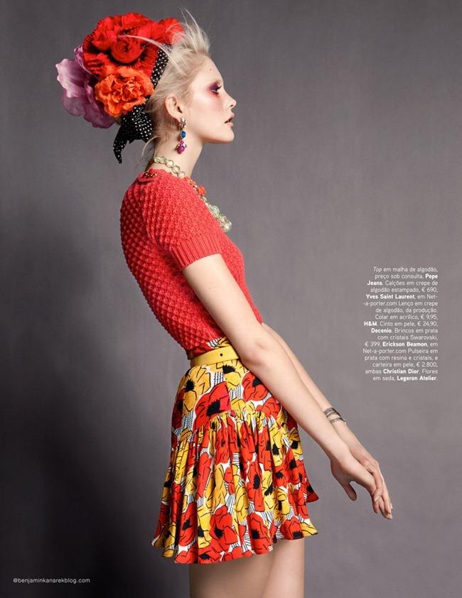 VOGUE PORTUGAL: DANI SEITZ IN "CANDY COLOUR" BY PHOTOGRAPHER BENJAMIN KANAREK