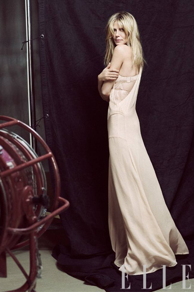 ELLE MAGAZINE: HEIDI KLUM BY PHOTOGRAPHER THOMAS WHITESIDE
