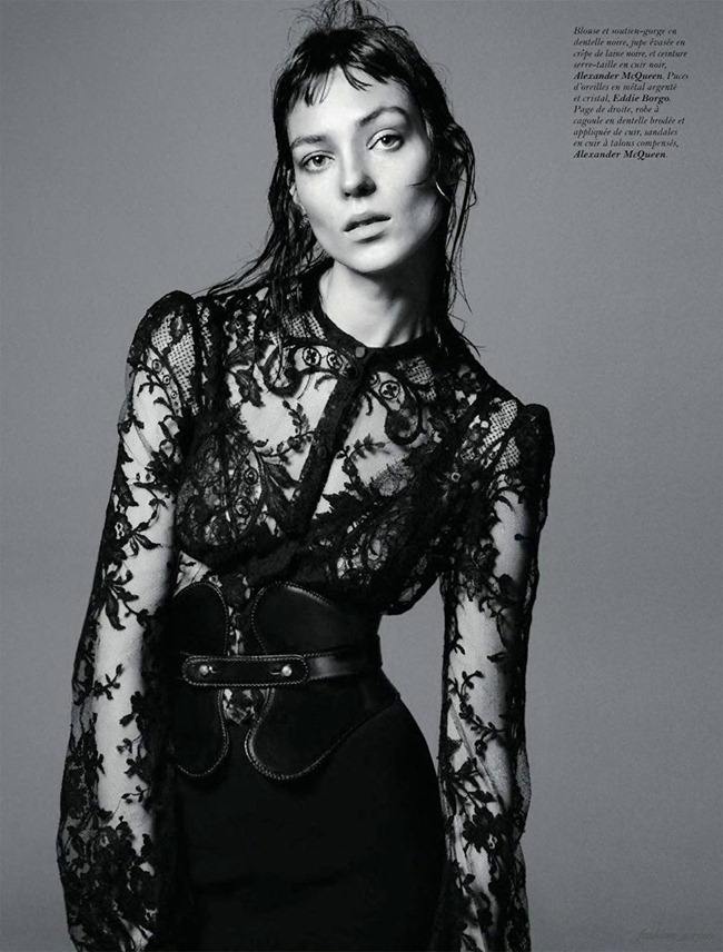 VOGUE PARIS: ALEXANDER MCQUEEN BY PHOTOGRAPHER DAVID SIMS