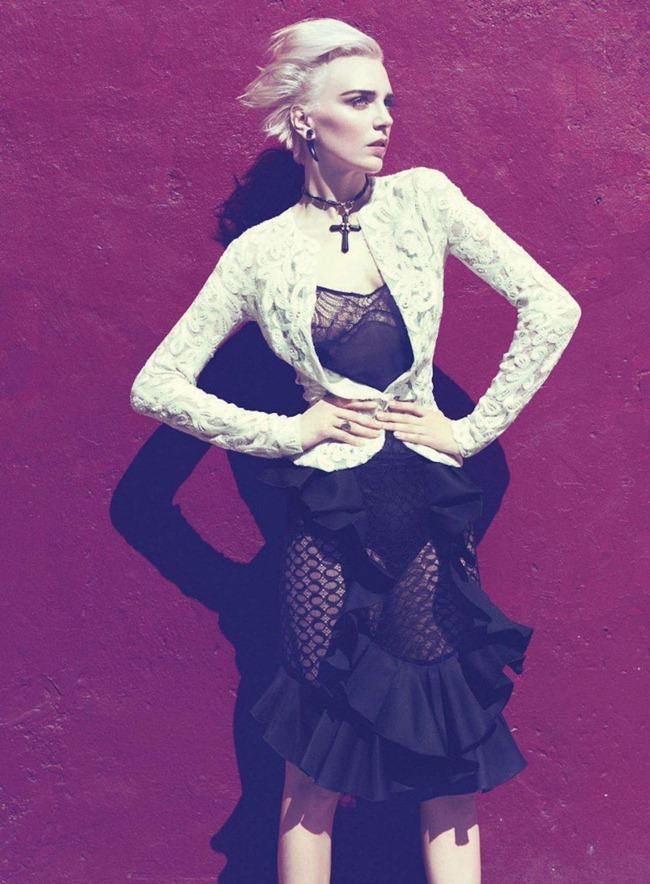 HARPER'S BAZAAR UK: HANNELORE KNUTS IN "ARIA OF ANDALUSIA" BY PHOTOGRAPHER PAOLA KUDACKI