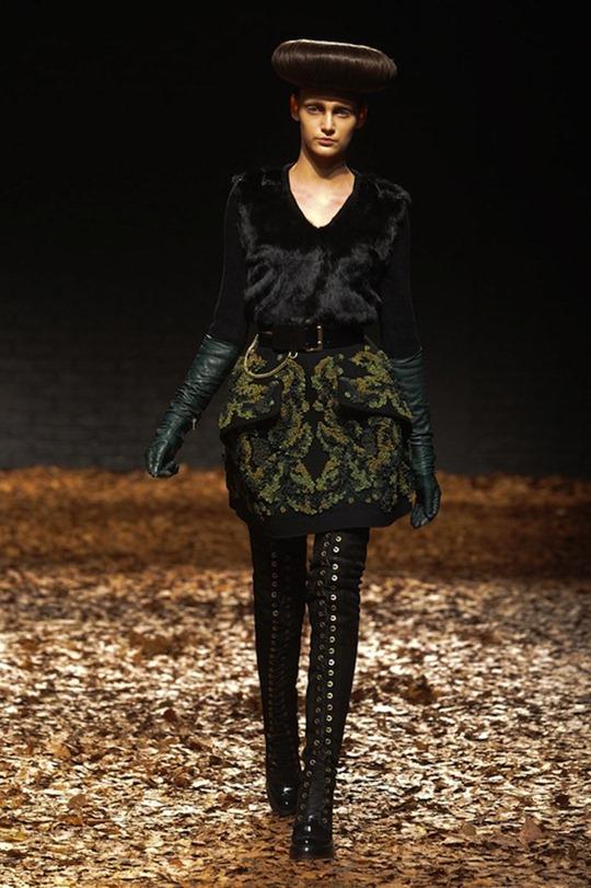 LONDON FASHION WEEK: ALEXANDER MCQUEEN MCQ FALL 2012
