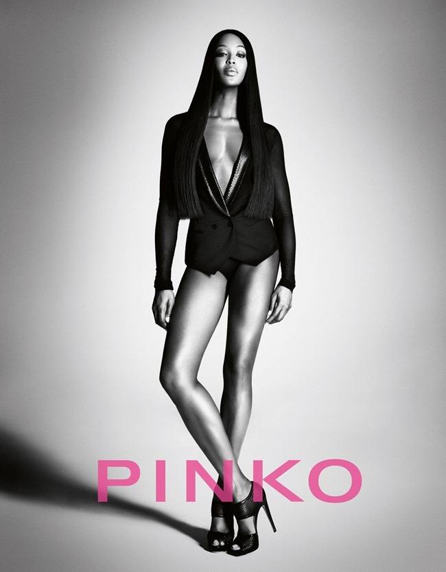 CAMPAIGN: NAOMI CAMPBELL FOR PINKO SPRING 2012