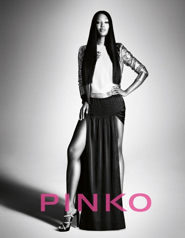 CAMPAIGN: NAOMI CAMPBELL FOR PINKO SPRING 2012
