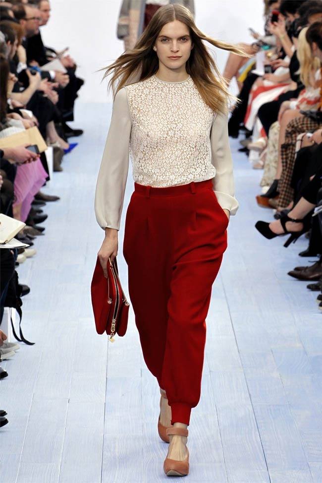 PARIS FASHION WEEK: CHLOE FALL 2012