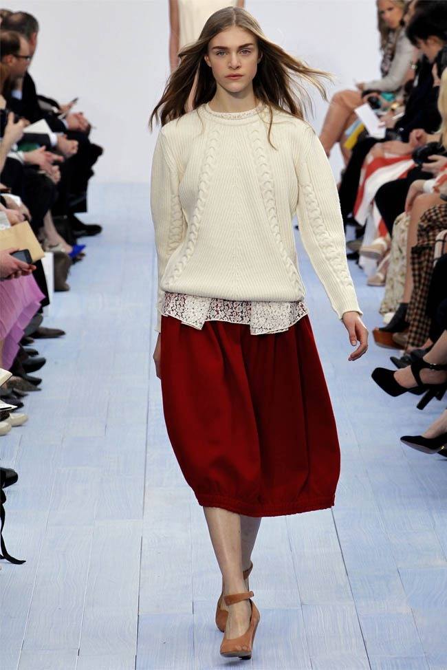 PARIS FASHION WEEK: CHLOE FALL 2012
