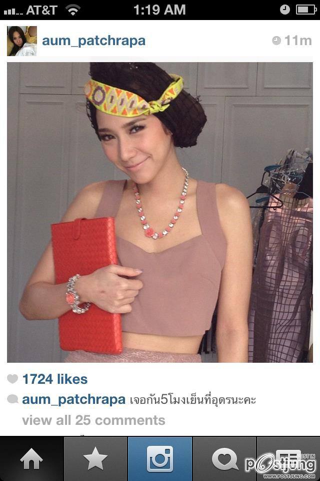Aum Patchrapa >>>New Instagram Update @Udonthani!!