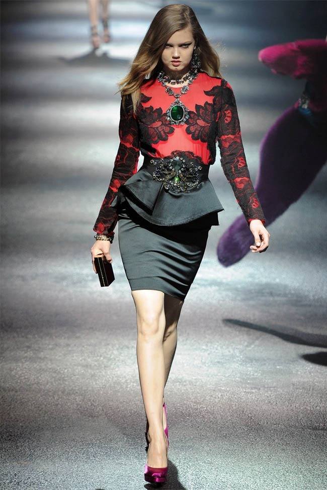 PARIS FASHION WEEK: LANVIN FALL 2012