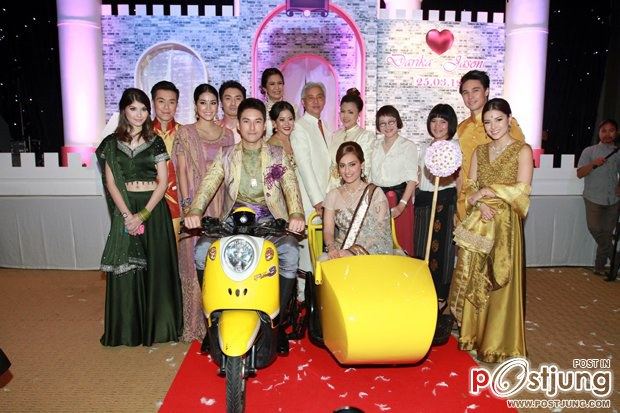 ภาพงานหมั้น งานแต่งงาน เจสัน ยัง กับ ดาริกา จาโกต้า