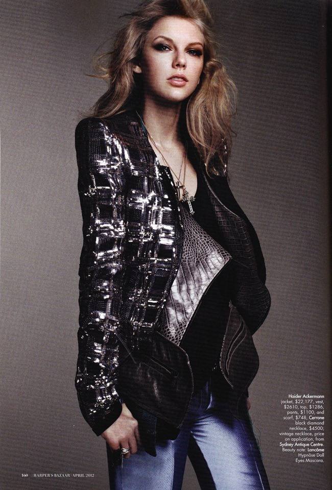 HARPER'S BAZAAR AUSTRALIA: TAYLOR SWIFT BY PHOTOGRAPHER BENNY HORNE