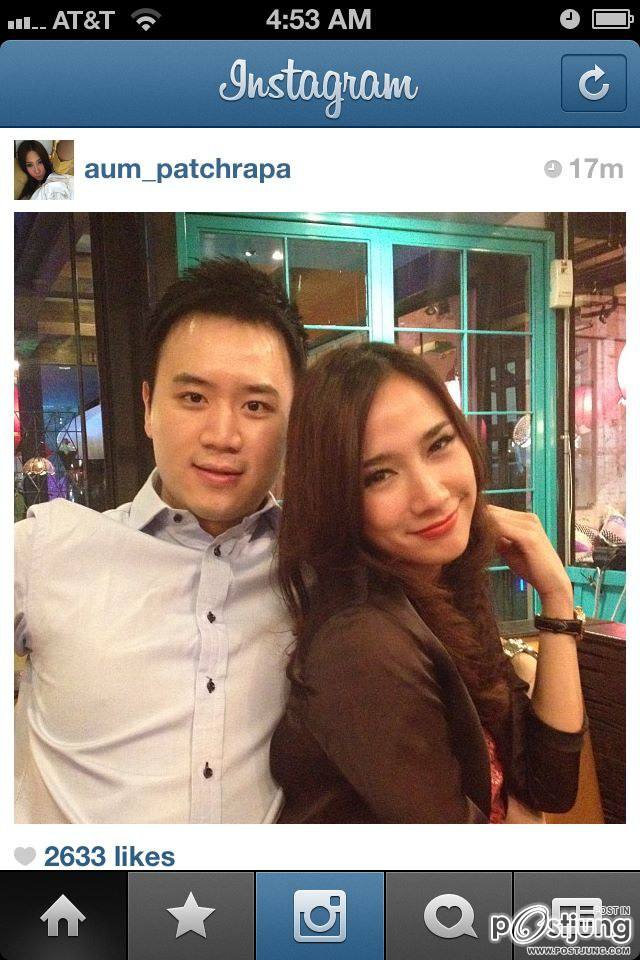 Aum Patchrapa >>>New Instagram Update !!