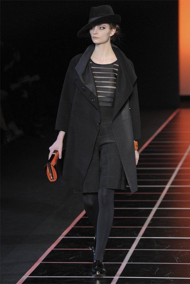 MILAN FASHION WEEK: GIORGIO ARMANI FALL 2012