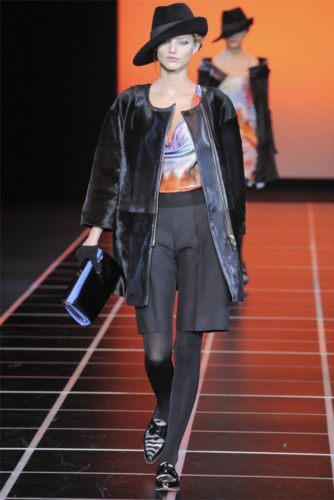 MILAN FASHION WEEK: GIORGIO ARMANI FALL 2012