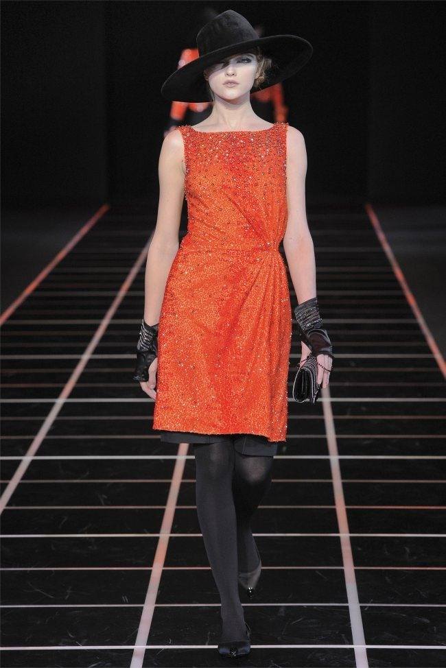MILAN FASHION WEEK: GIORGIO ARMANI FALL 2012