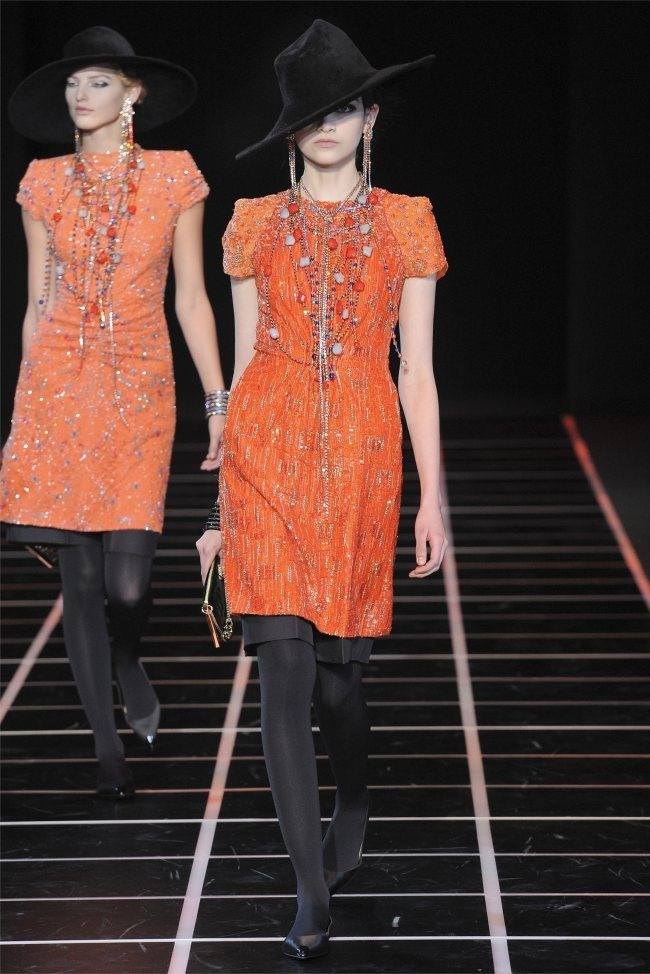 MILAN FASHION WEEK: GIORGIO ARMANI FALL 2012