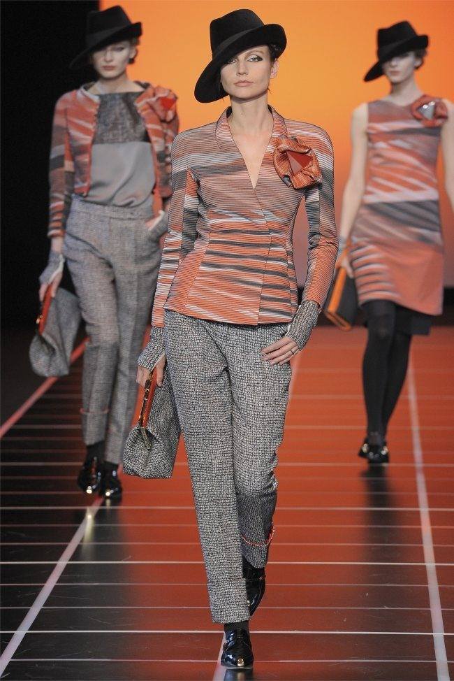 MILAN FASHION WEEK: GIORGIO ARMANI FALL 2012