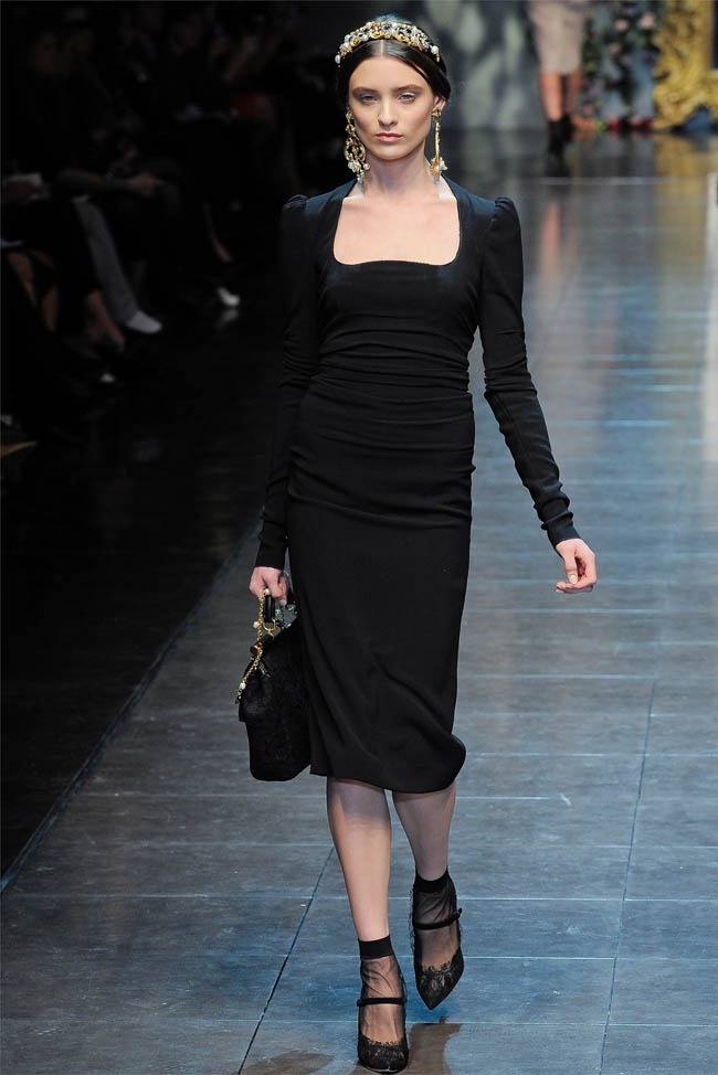 MILAN FASHION WEEK: DOLCE & GABBANA FALL 2012