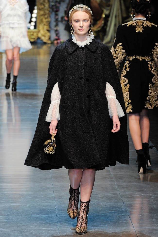 MILAN FASHION WEEK: DOLCE & GABBANA FALL 2012