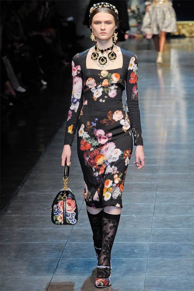 MILAN FASHION WEEK: DOLCE & GABBANA FALL 2012