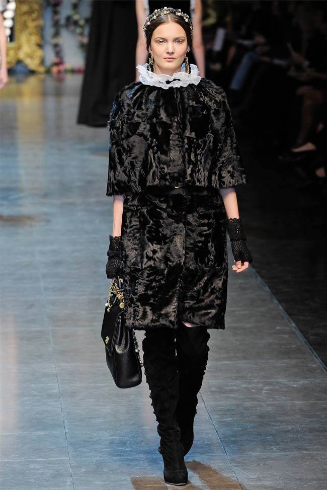 MILAN FASHION WEEK: DOLCE & GABBANA FALL 2012