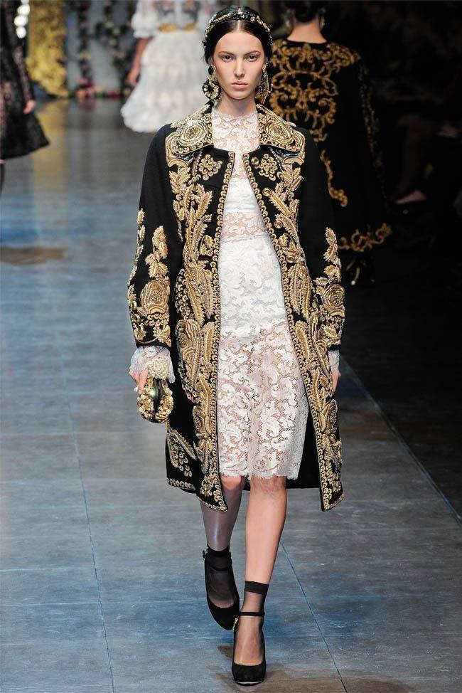 MILAN FASHION WEEK: DOLCE & GABBANA FALL 2012