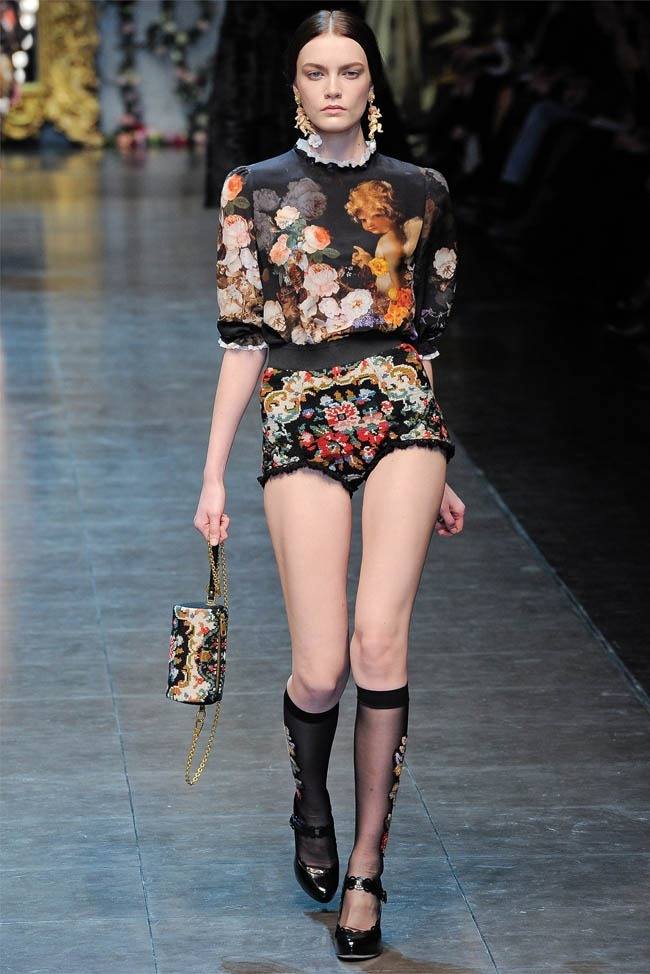 MILAN FASHION WEEK: DOLCE & GABBANA FALL 2012