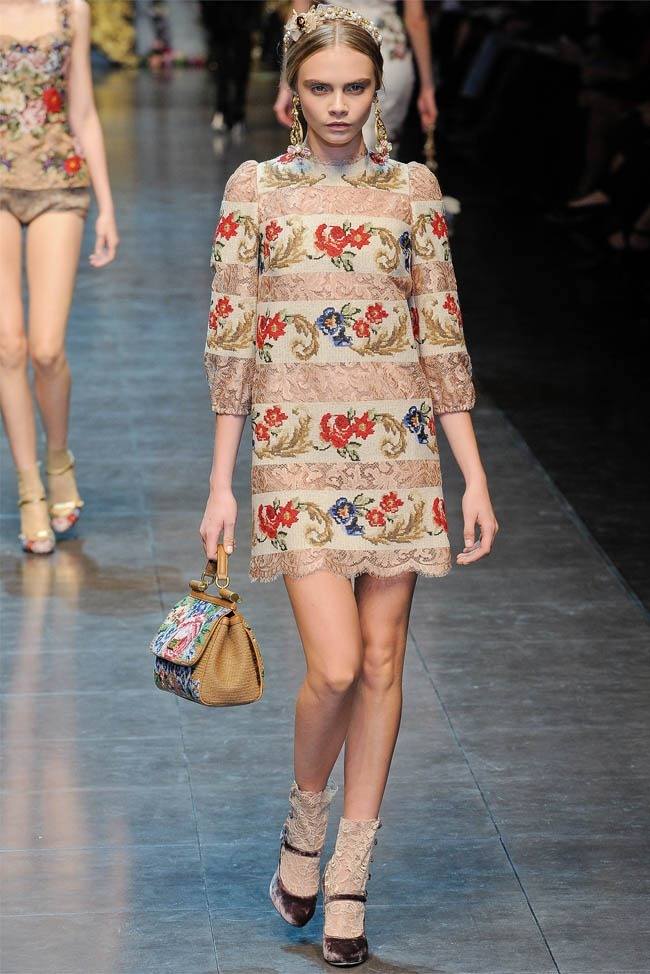 MILAN FASHION WEEK: DOLCE & GABBANA FALL 2012