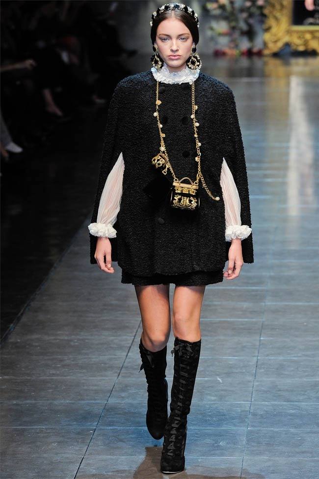 MILAN FASHION WEEK: DOLCE & GABBANA FALL 2012