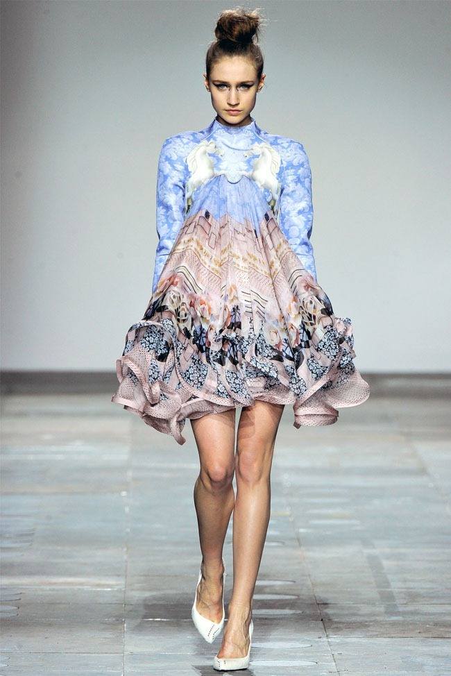 LONDON FASHION WEEK: MARY KRANTZOU FALL 2012